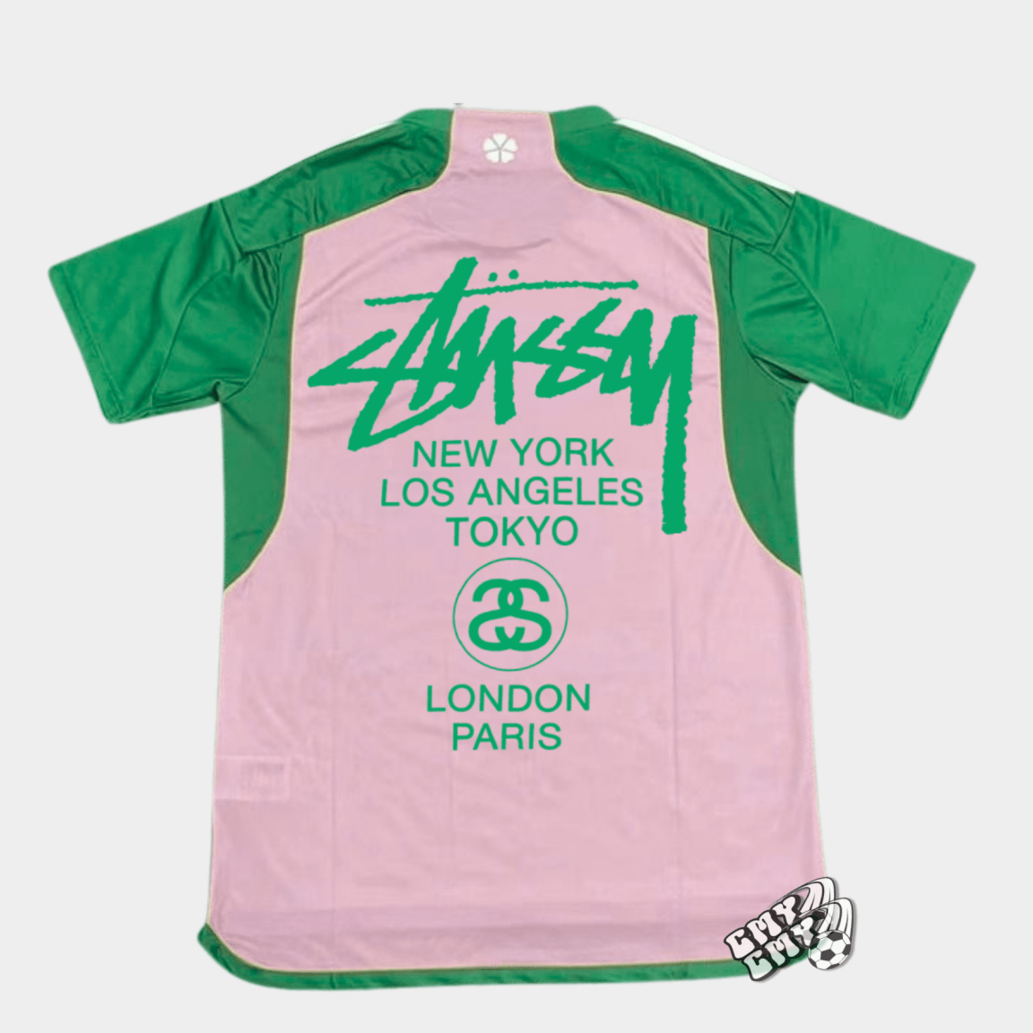 STÜSSY x “JAPAN” JERSEY - PINK - The Kit Outlet