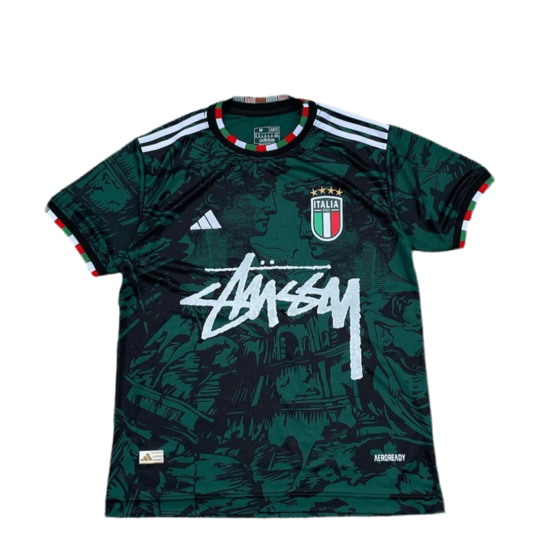 STÜSSY X “ITALY” JERSEY - Green - The Kit Outlet
