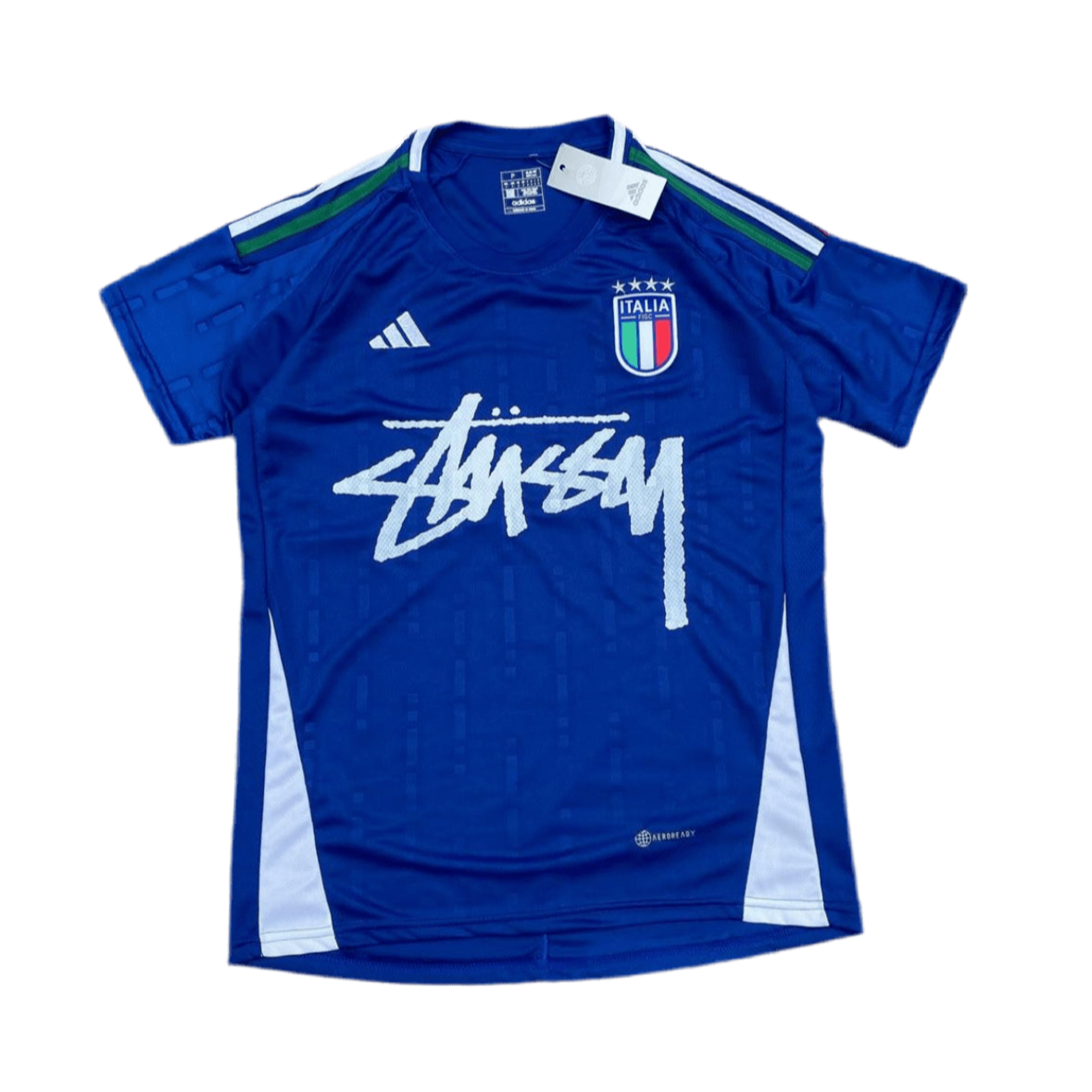 STÜSSY X “ITALY” JERSEY - BLUE - The Kit Outlet