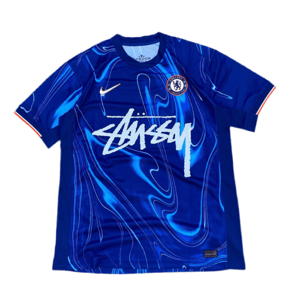 STÜSSY x Chelsea jersey - new kit - The Kit Outlet
