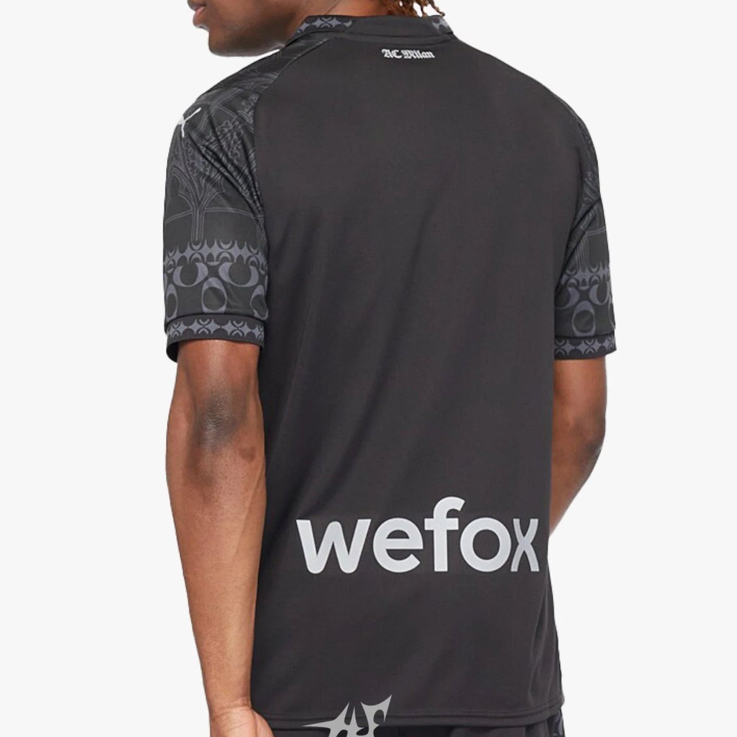 AC MILAN x PLEASURES BLACK - The Kit Outlet