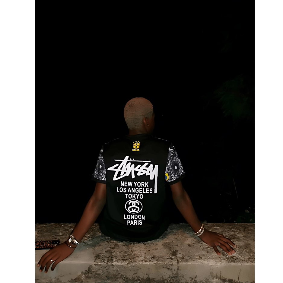 STÜSSY 2024 special edition Brasil black kit - Jesus edition - The Kit Outlet