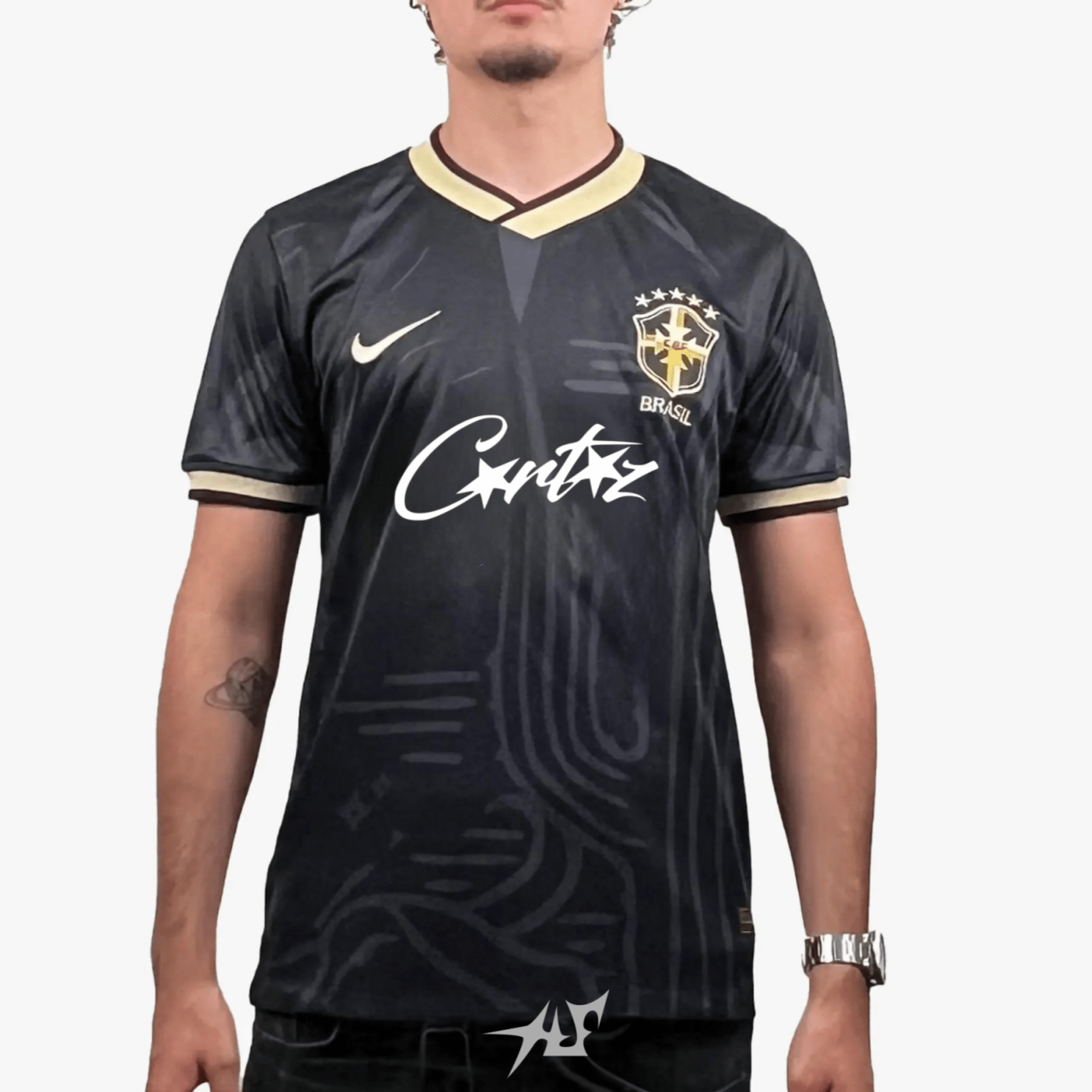 BRASIL BLACK AND GOLD x CORTEIZ - The Kit Outlet