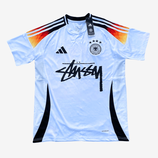 GERMANY X STÜSSY JERSEY - WHITE 25' - X8 STUDIOS