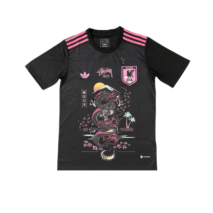 STÜSSY x “JAPAN” JERSEY - BLACK DRAGON - The Kit Outlet