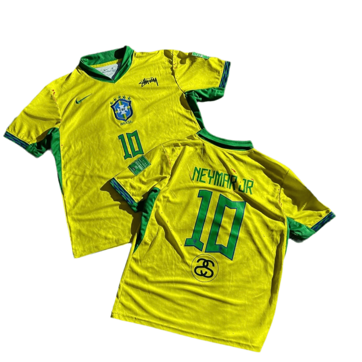 STÜSSY x “BRASIL” JERSEY - NEYMAR EDITION - The Kit Outlet