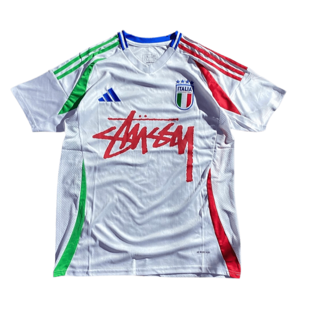 STÜSSY X “ITALY” JERSEY - white - The Kit Outlet