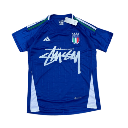 STÜSSY X “ITALY” JERSEY - BLUE - The Kit Outlet