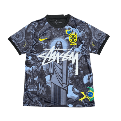 STÜSSY 2024 special edition Brasil black kit - Jesus edition - The Kit Outlet
