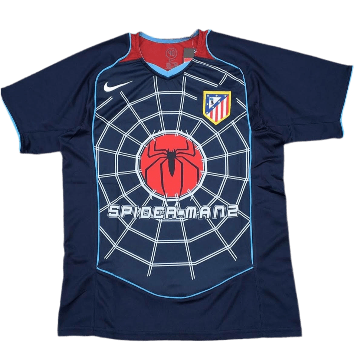 STÜSSY x “ATLETICO MADRID” JERSEY (SPIDERMAN EDITION) - The Kit Outlet