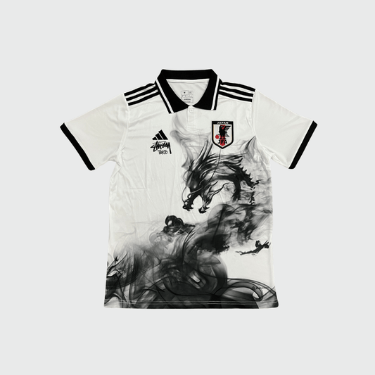 STÜSSY x “JAPAN” JERSEY - BLACK DRAGON - The Kit Outlet