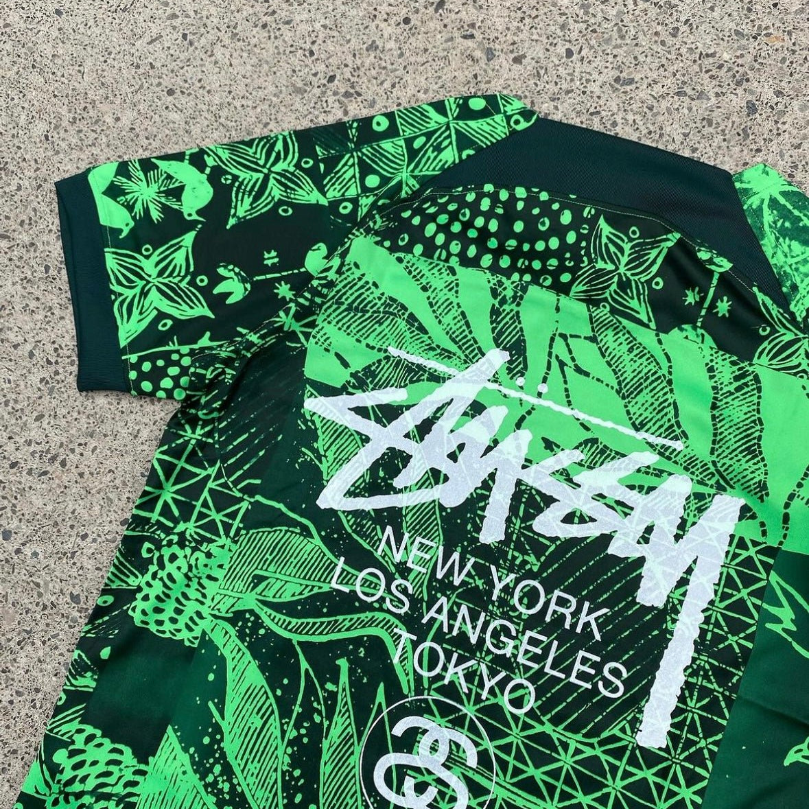 STÜSSY X “NIGERIA” JERSEY - The Kit Outlet