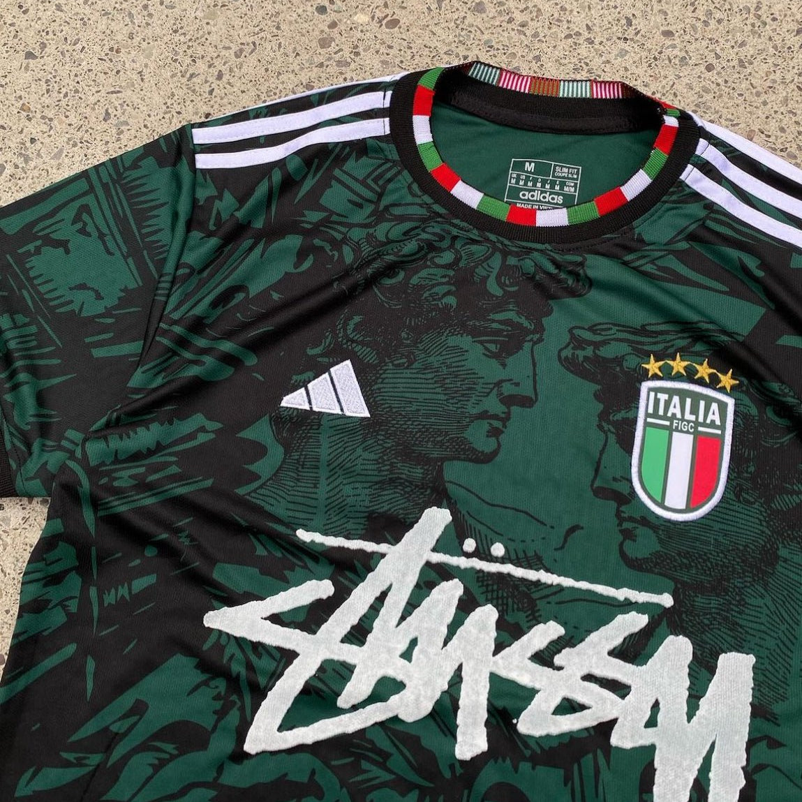 STÜSSY X “ITALY” JERSEY - Green - The Kit Outlet