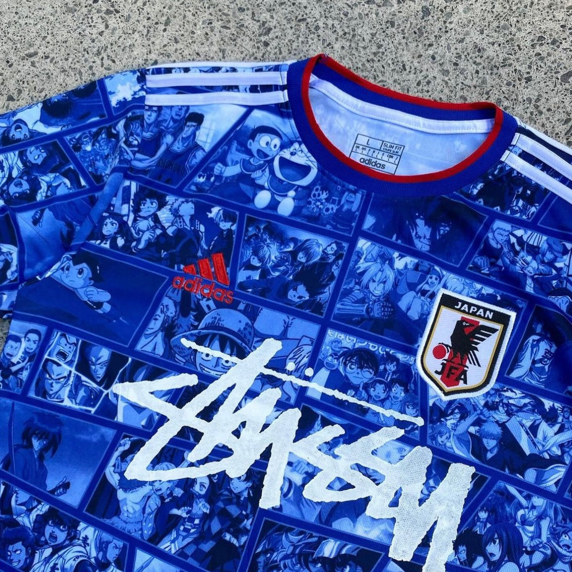 STÜSSY JAPAN JERSEY(anime edition) - The Kit Outlet