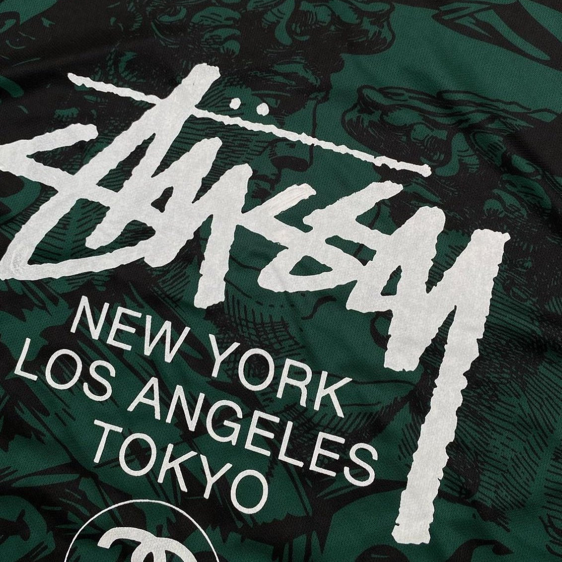 STÜSSY X “ITALY” JERSEY - Green - The Kit Outlet