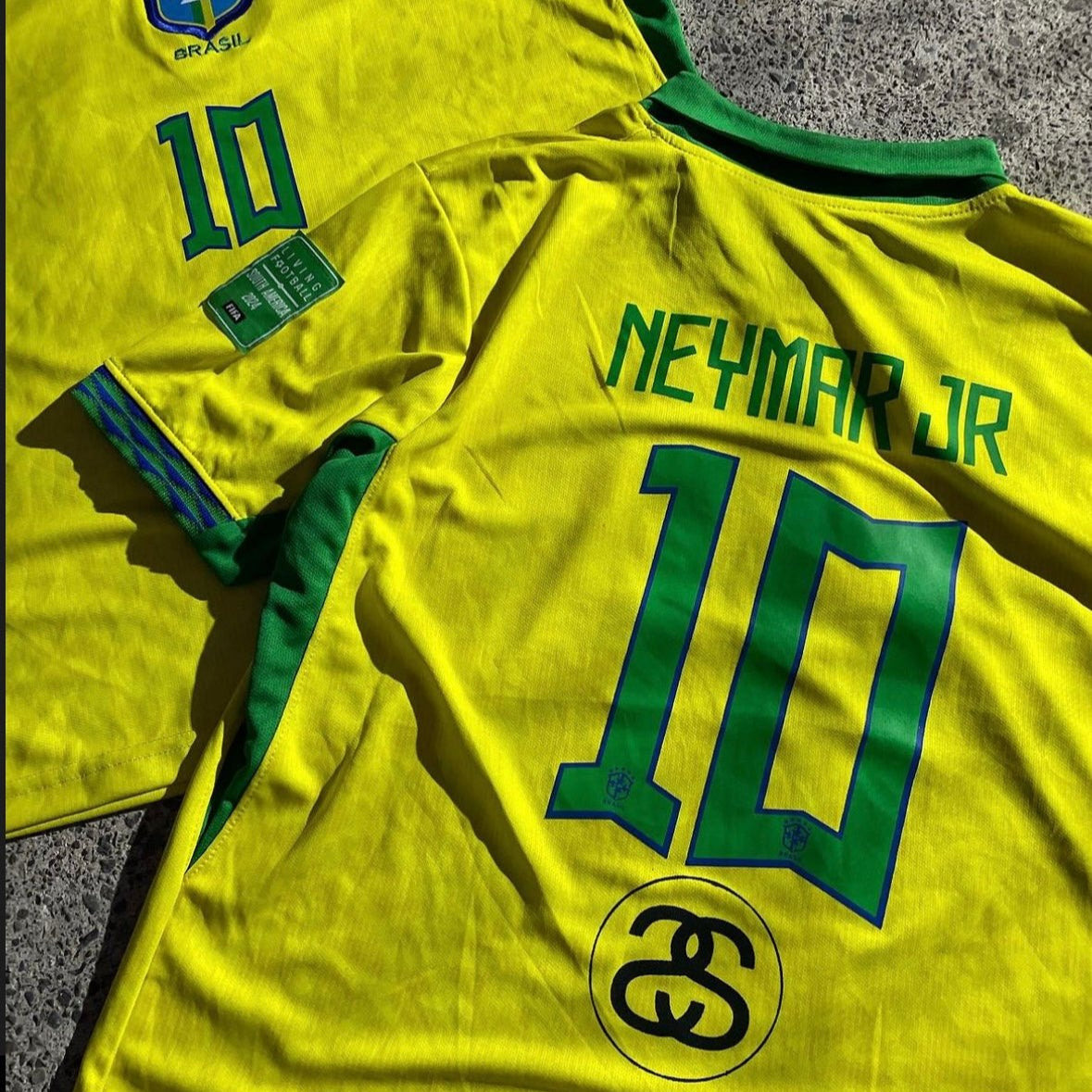 STÜSSY x “BRASIL” JERSEY - NEYMAR EDITION - The Kit Outlet