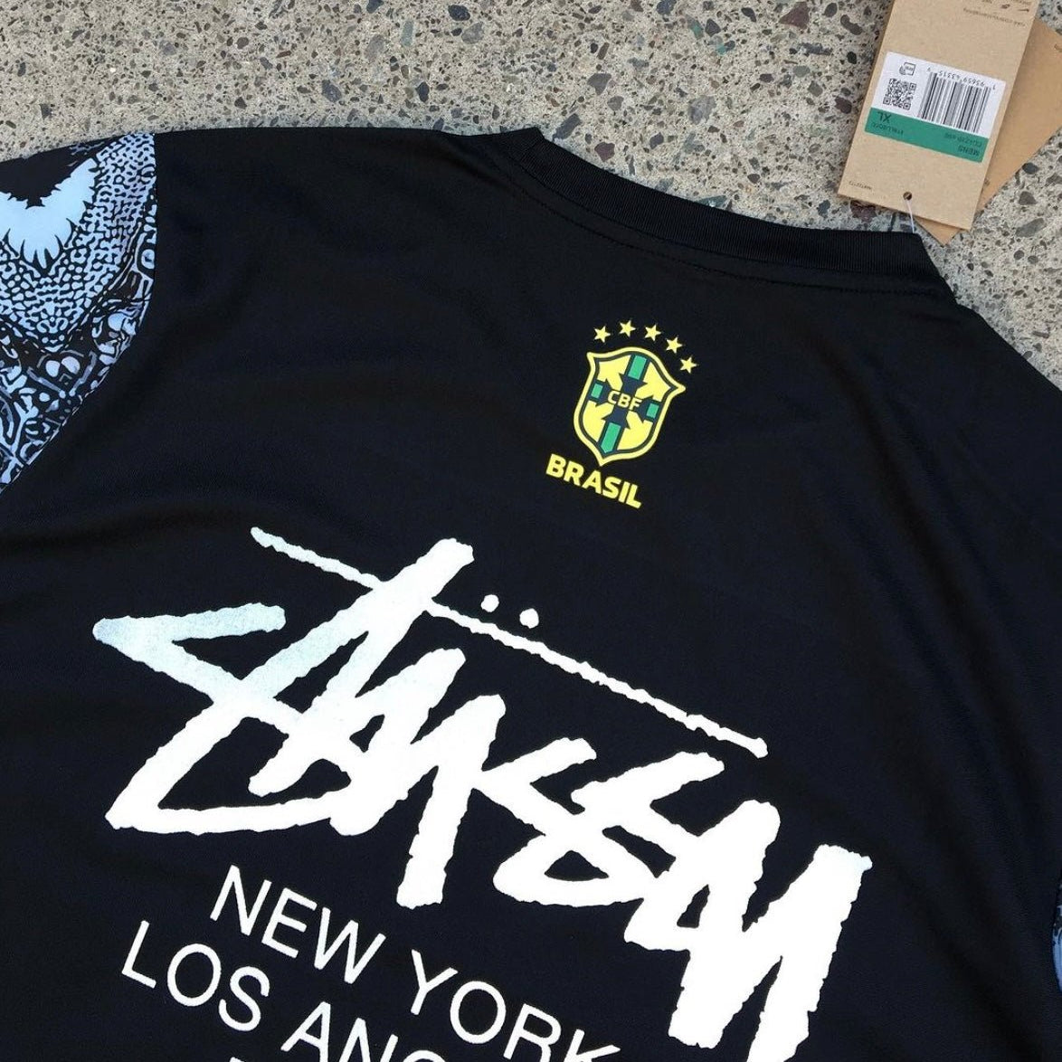 STÜSSY 2024 special edition Brasil black kit - Jesus edition - The Kit Outlet