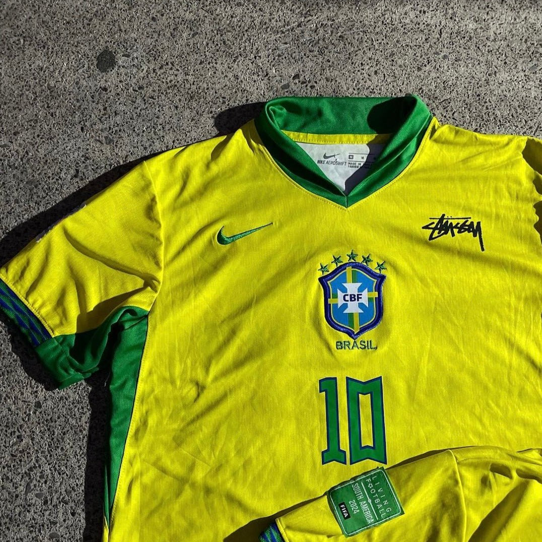 STÜSSY x “BRASIL” JERSEY - NEYMAR EDITION - The Kit Outlet
