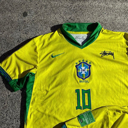 STÜSSY x “BRASIL” JERSEY - NEYMAR EDITION - The Kit Outlet