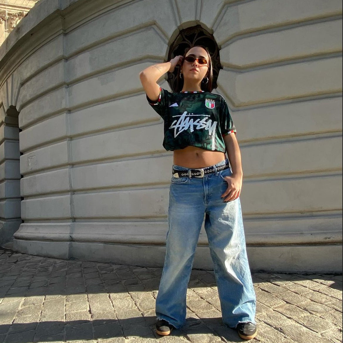 STÜSSY X “ITALY” JERSEY - Green - The Kit Outlet