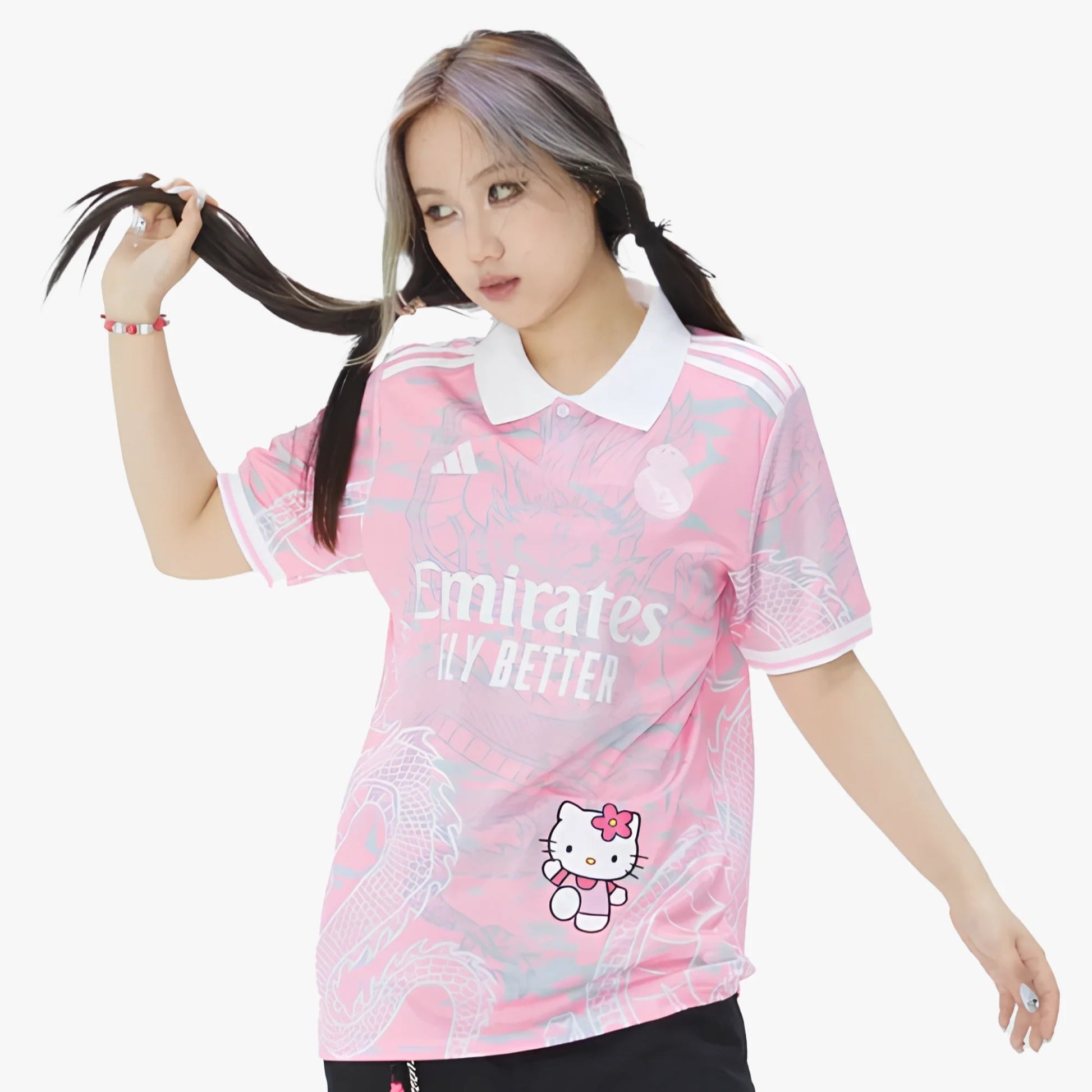 REAL MADRID PINK DRAGONS x HELLO KITTY - The Kit Outlet