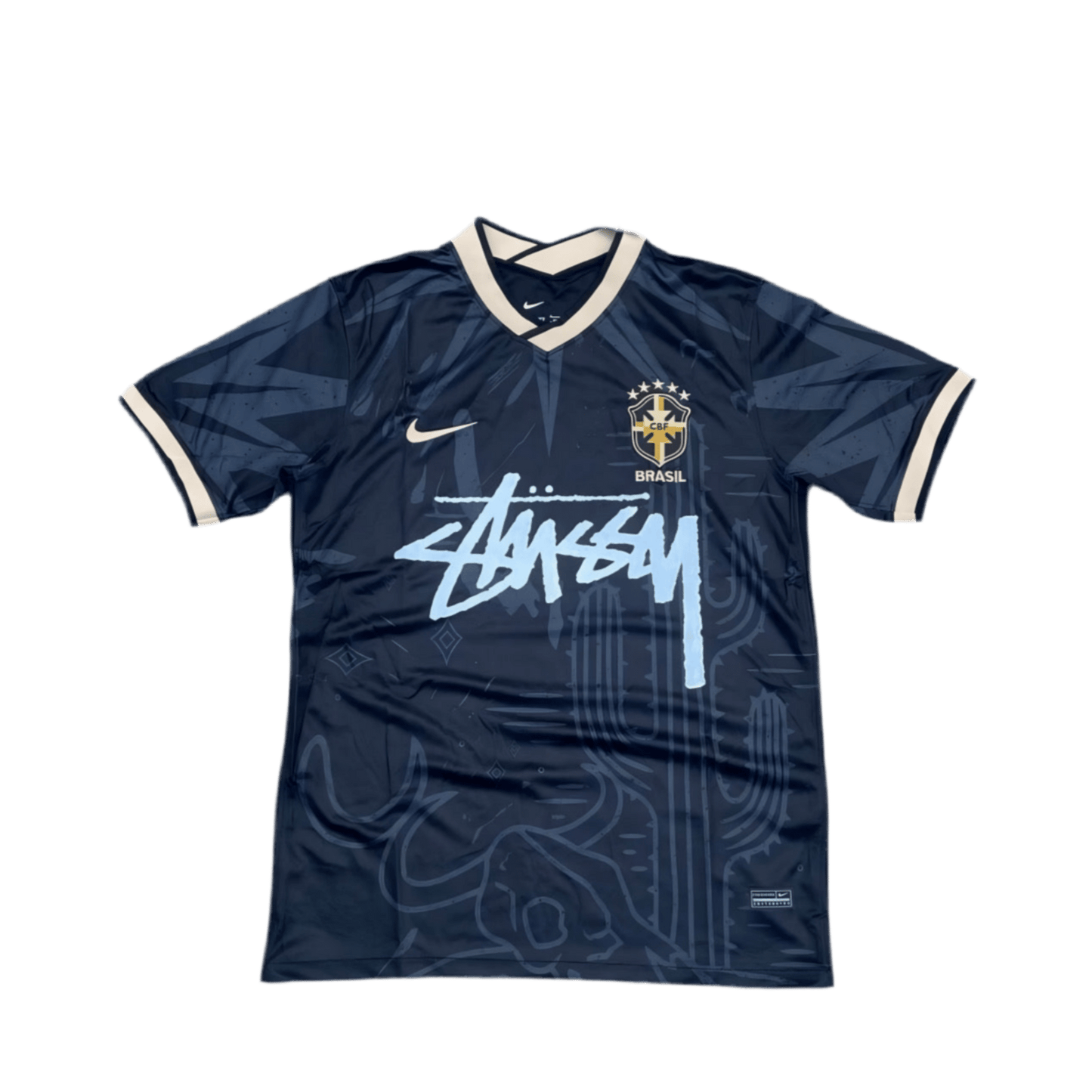 STÜSSY x “BRASIL” JERSEY - BLACK WORLD CUP EDITION - The Kit Outlet