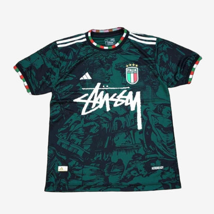 STÜSSY X “ITALY” JERSEY - GREEN - The Kit Outlet