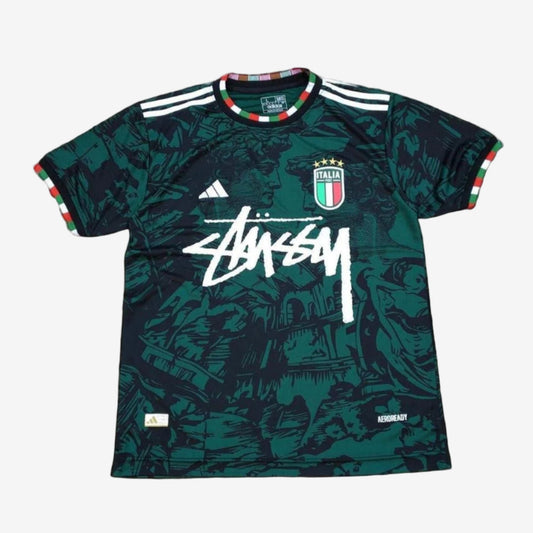 STÜSSY X “ITALY” JERSEY - GREEN - The Kit Outlet