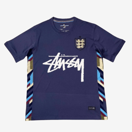 ENGLAND X STÜSSY JERSEY - PURPLE - X8 STUDIOS