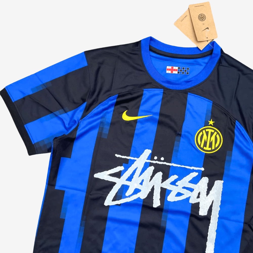 INTER X STÜSSY JERSEY - BLUE - X8 STUDIOS