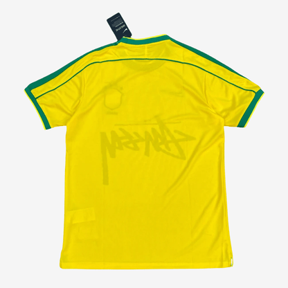 BRAZIL X STÜSSY JERSEY - YELLOW 98' - X8 STUDIOS