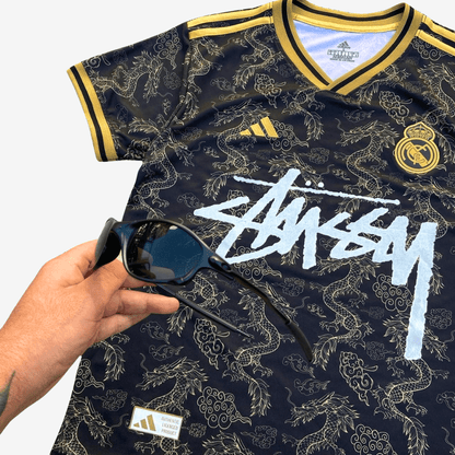 REAL MADRID X STÜSSY JERSEY - GOLD - X8 STUDIOS