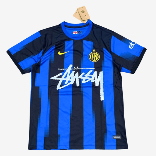 INTER X STÜSSY JERSEY - BLUE - X8 STUDIOS