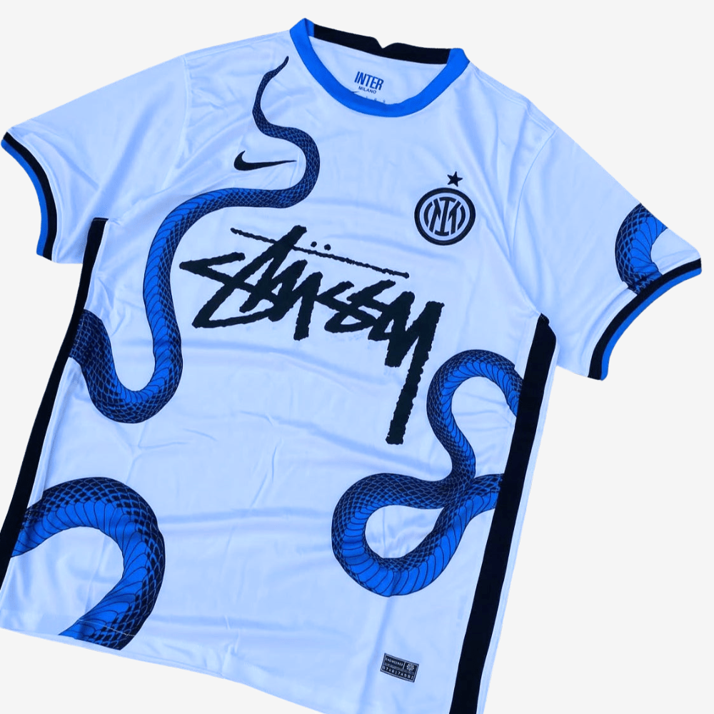 INTER X SNAKE STÜSSY JERSEY - X8 STUDIOS