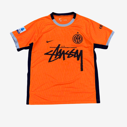 INTER X STÜSSY JERSEY - ORANGE - X8 STUDIOS