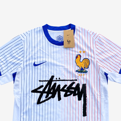 FRANCE X STÜSSY JERSEY - WHITE 25' - X8 STUDIOS