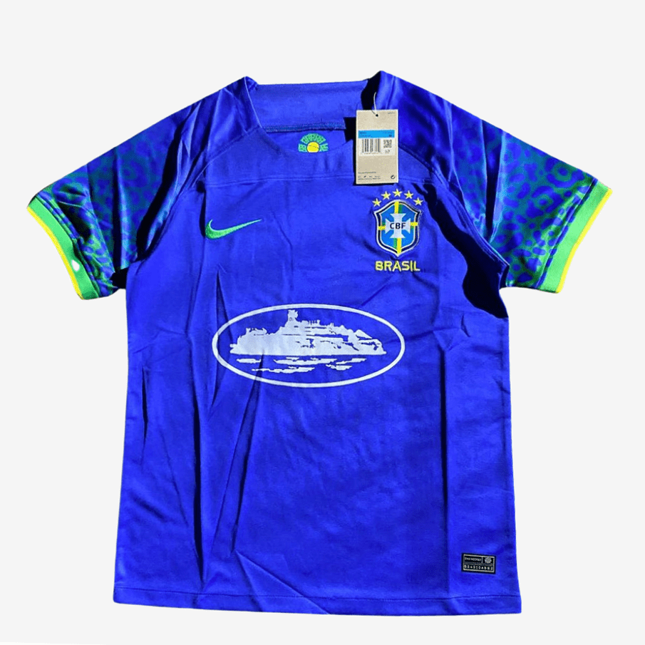 BRAZIL X CORTEIZ JERSEY - BLUE 23' - X8 STUDIOS