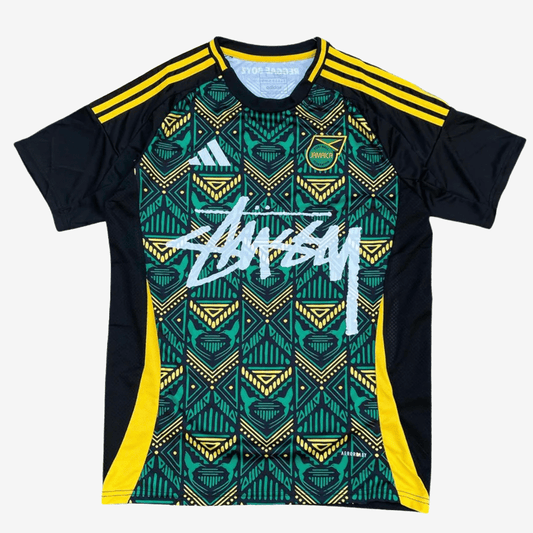 JAMAICA X STÜSSY JERSEY - GREEN 25' - X8 STUDIOS