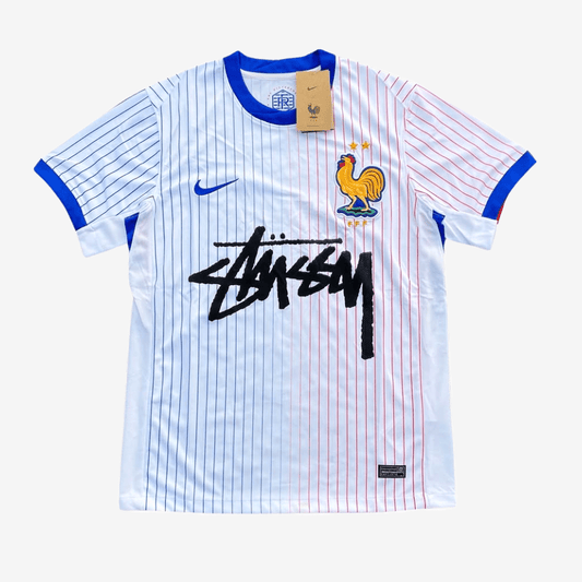 FRANCE X STÜSSY JERSEY - WHITE 25' - X8 STUDIOS