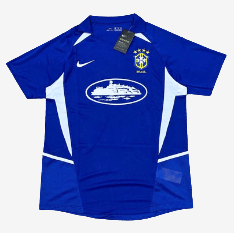 BRAZIL X STÜSSY JERSEY - BLUE 02' - X8 STUDIOS