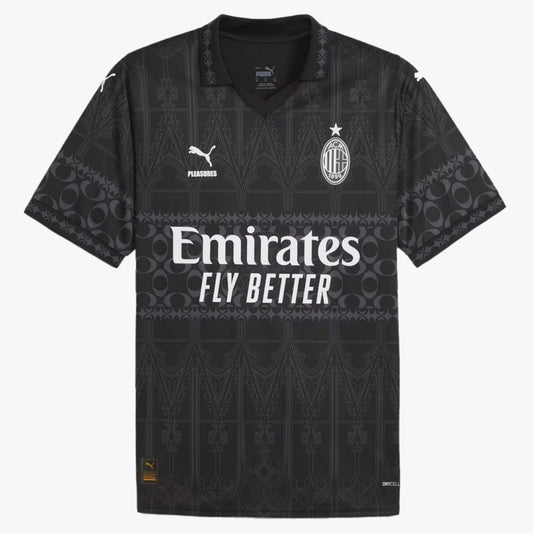 AC MILAN x PLEASURES BLACK - The Kit Outlet
