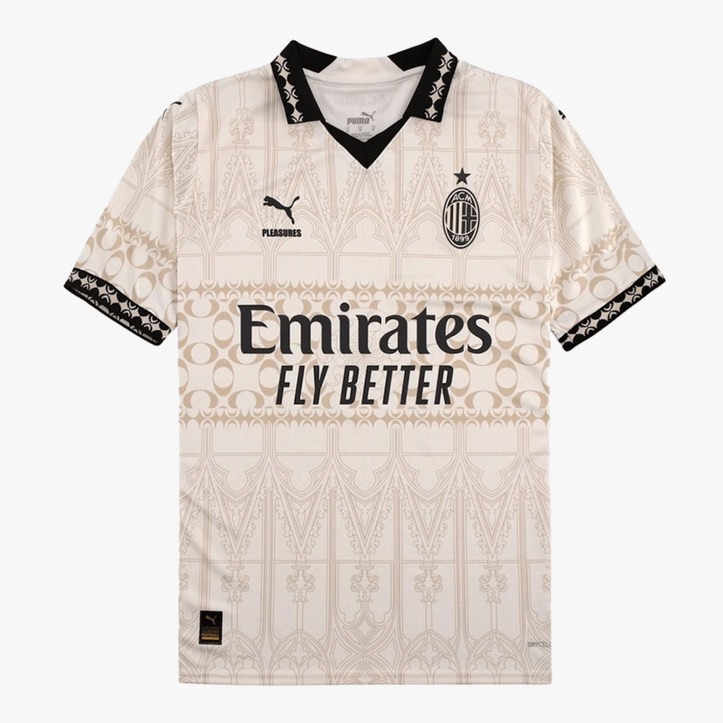 AC MILAN x PLEASURES WHITE - The Kit Outlet