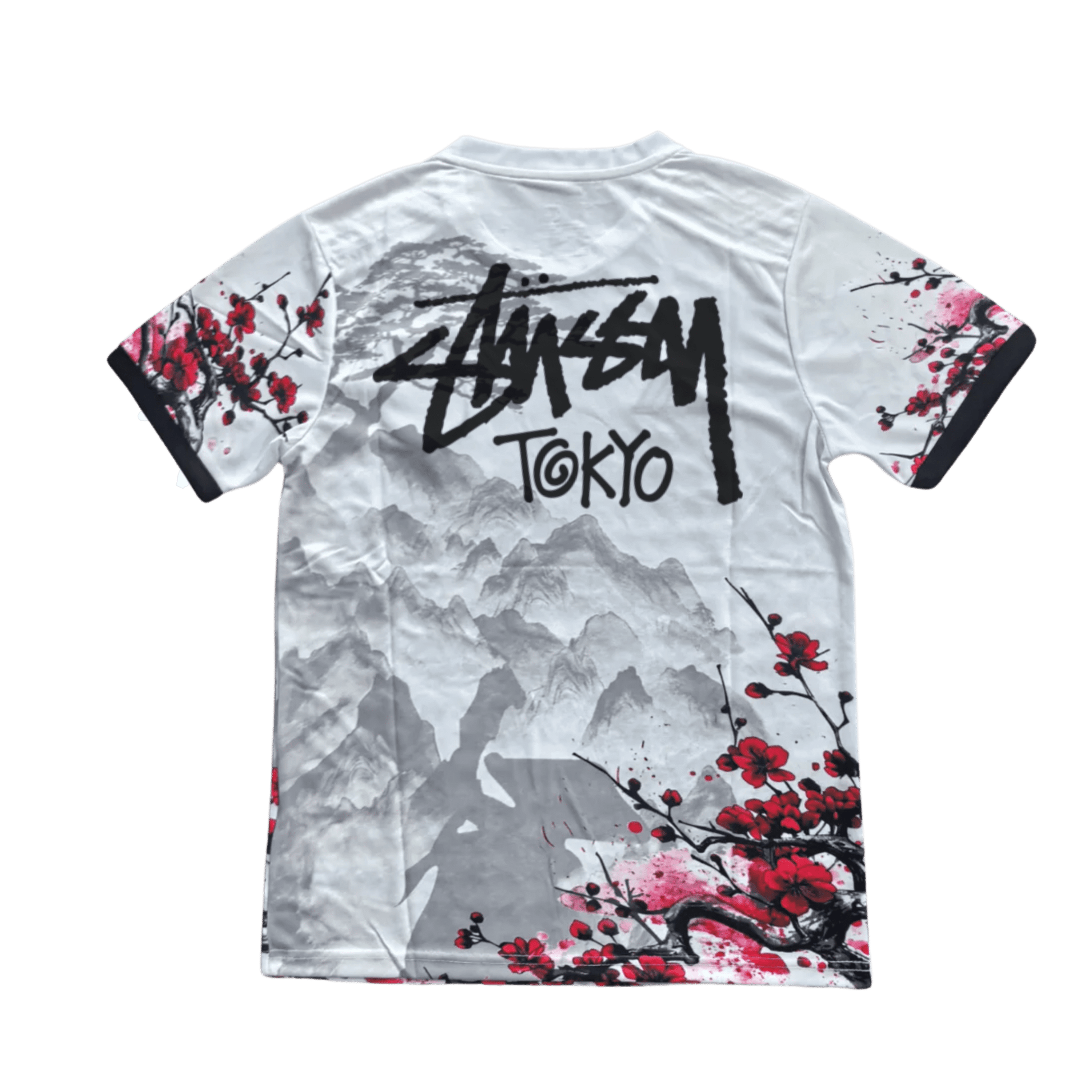 STÜSSY x “JAPAN” JERSEY - RED DRAGON - The Kit Outlet