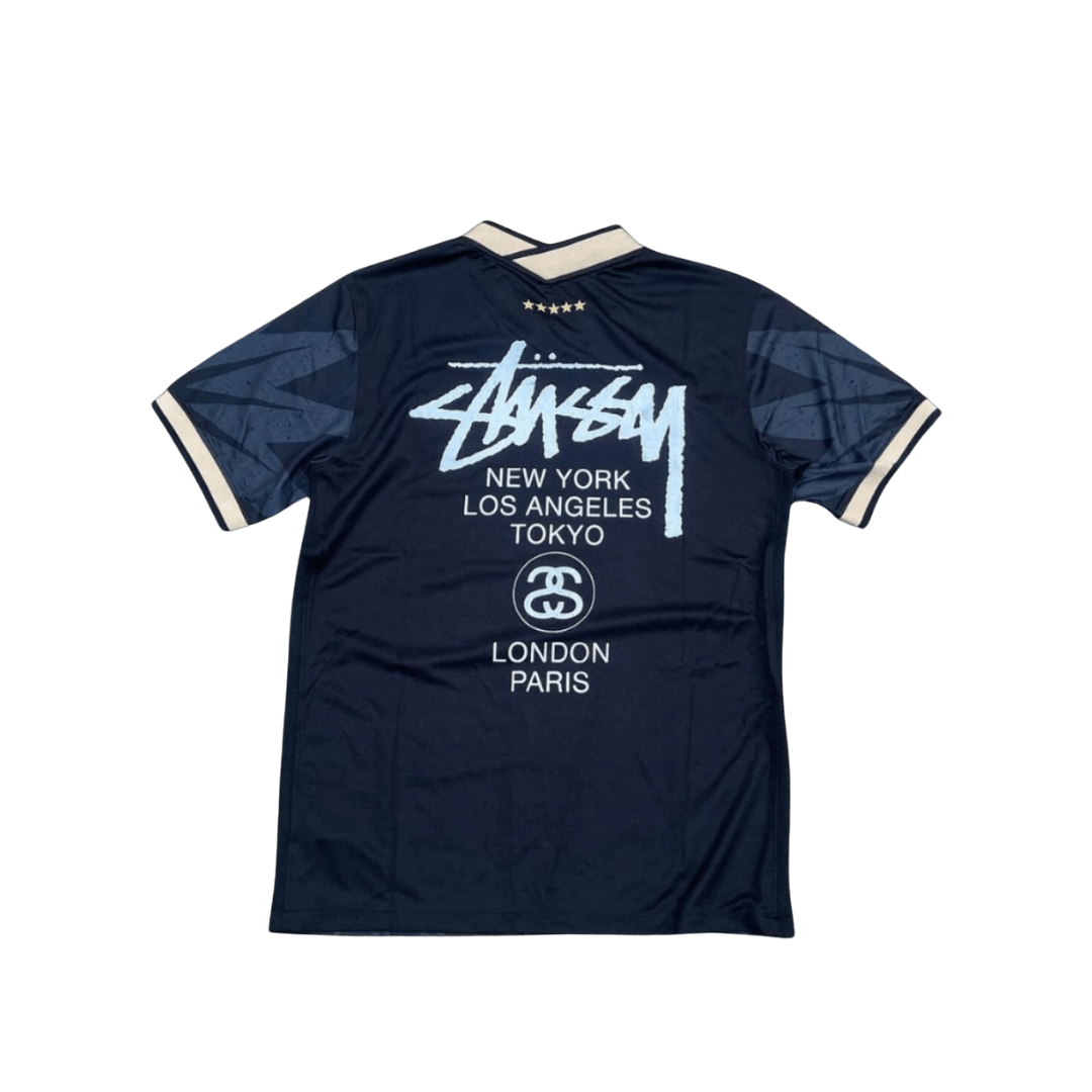 STÜSSY x “BRASIL” JERSEY - BLACK WORLD CUP EDITION - The Kit Outlet