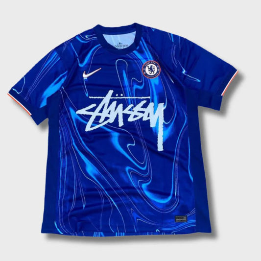 STÜSSY x Chelsea jersey - new kit - The Kit Outlet