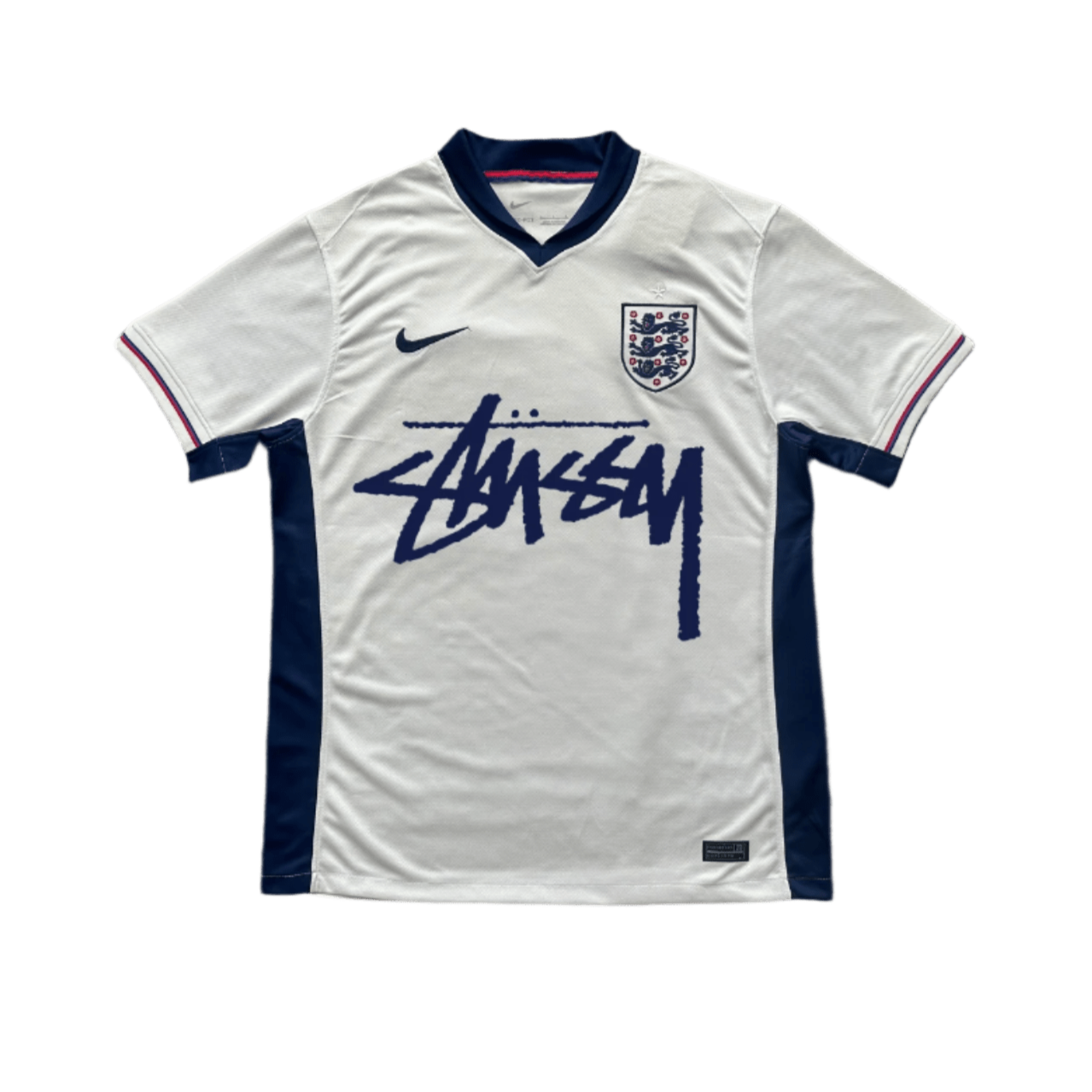 STÜSSY x "ENGLAND” HOME JERSEY - 2024/25 - The Kit Outlet