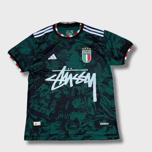 STÜSSY X “ITALY” JERSEY - Green - The Kit Outlet