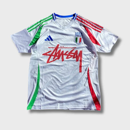 STÜSSY X “ITALY” JERSEY - white - The Kit Outlet