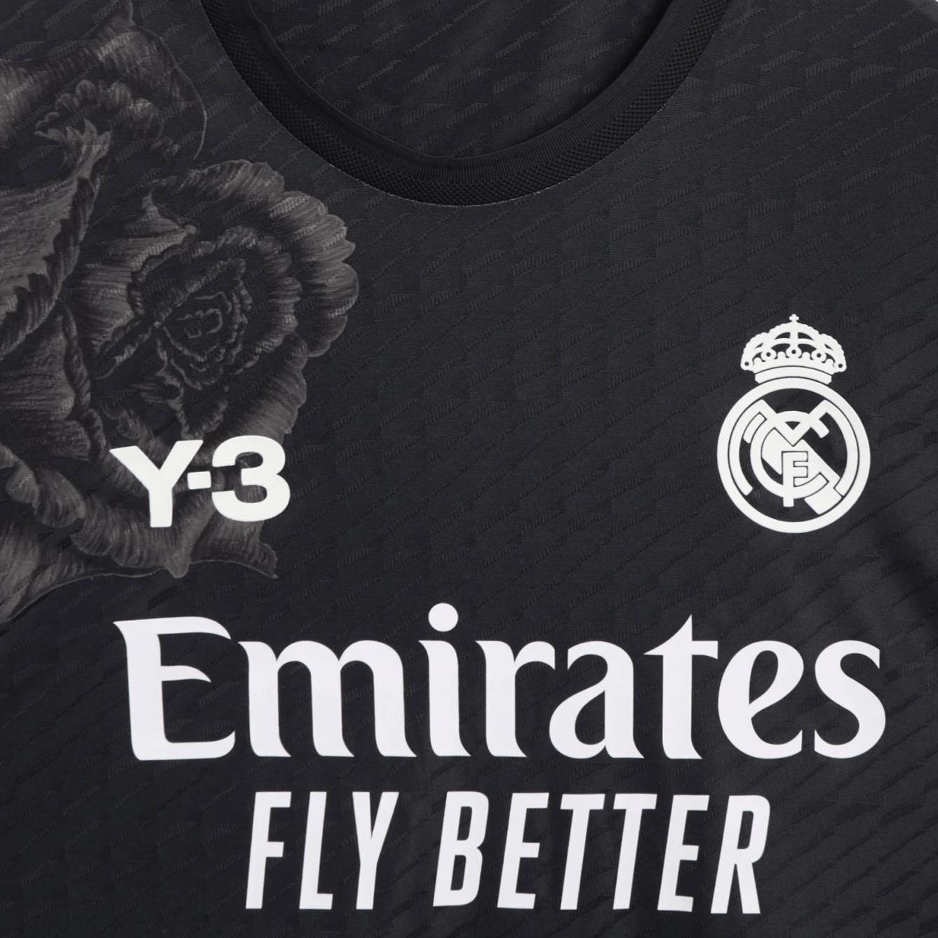 REAL MADRID x Y - 3 BLACK - The Kit Outlet