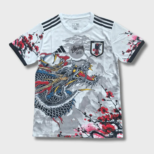 STÜSSY x “JAPAN” JERSEY - RED DRAGON - The Kit Outlet